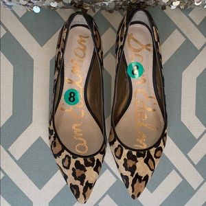 Sam Edelman Leopard print flats.